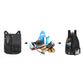 Drawstring Backpack Mesh Beach Backpack Portable Swim Gym Bag Travel Rucksack