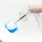 2 Pack Toilet Brush Set with 304 Stainless Steel Handle and Holder