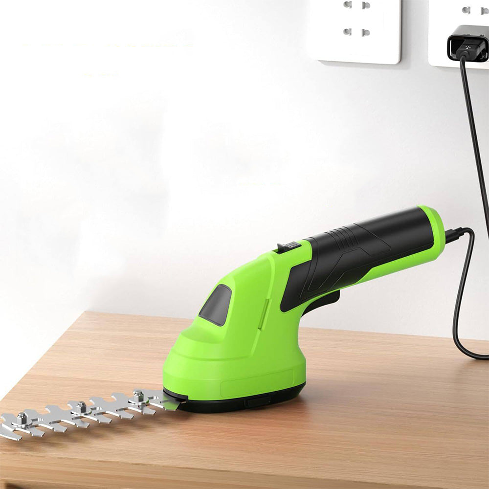 2 in 1 Green Cordless Garden Trimmer