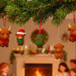 2D Highland Cow Advent Calendar 24 Days Christmas Countdown Calendar for Xmas Tree