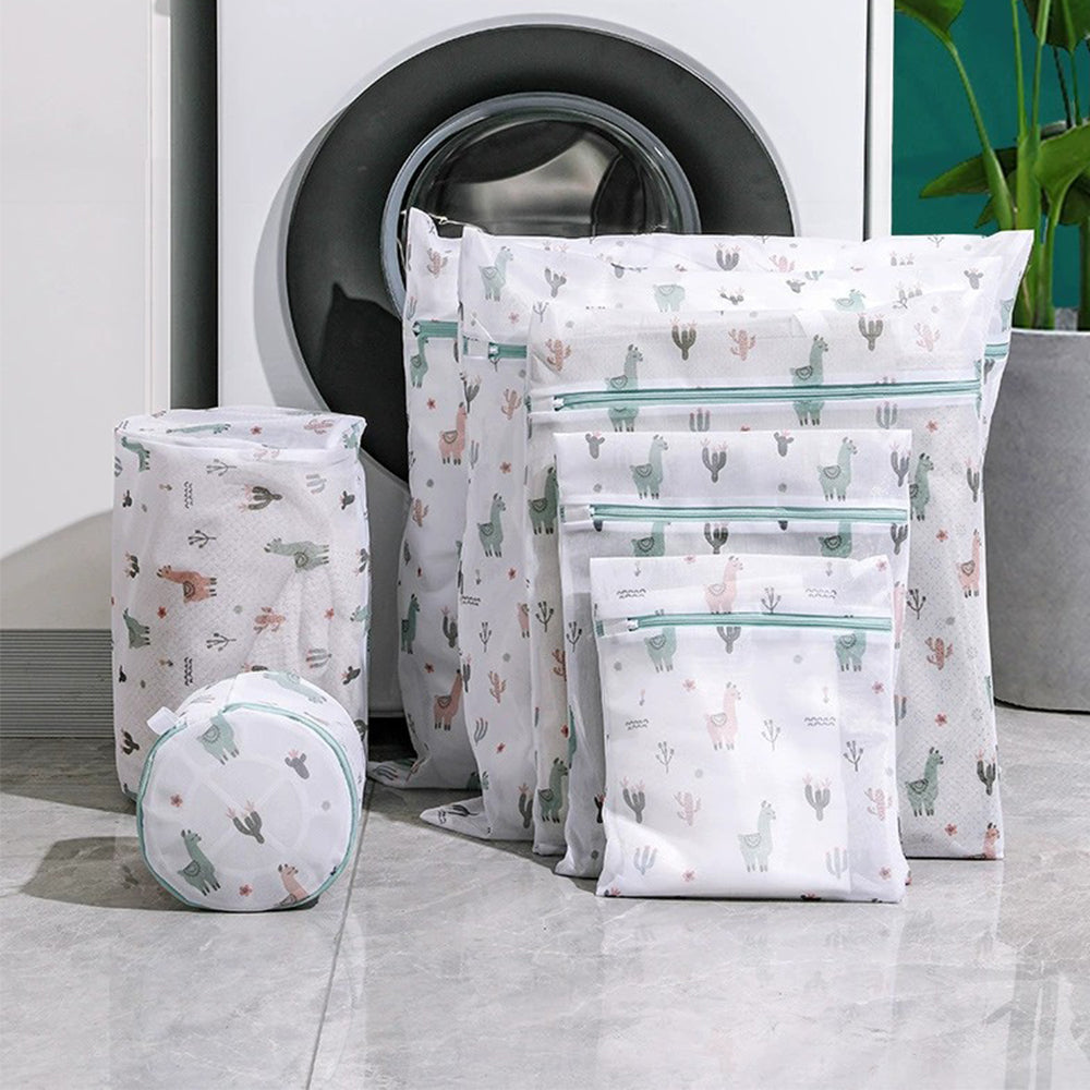7 Piece Mesh Laundry Wash Bag Set for Delicates Bras and Underwear