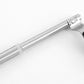 Stainless Steel Cabinet Door Towel Holder Adjustable No Drill Towel Bar for Kitchen Bathroom-Silver