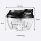 Pull String Manual Vegetable Fruit Slicer Mixer