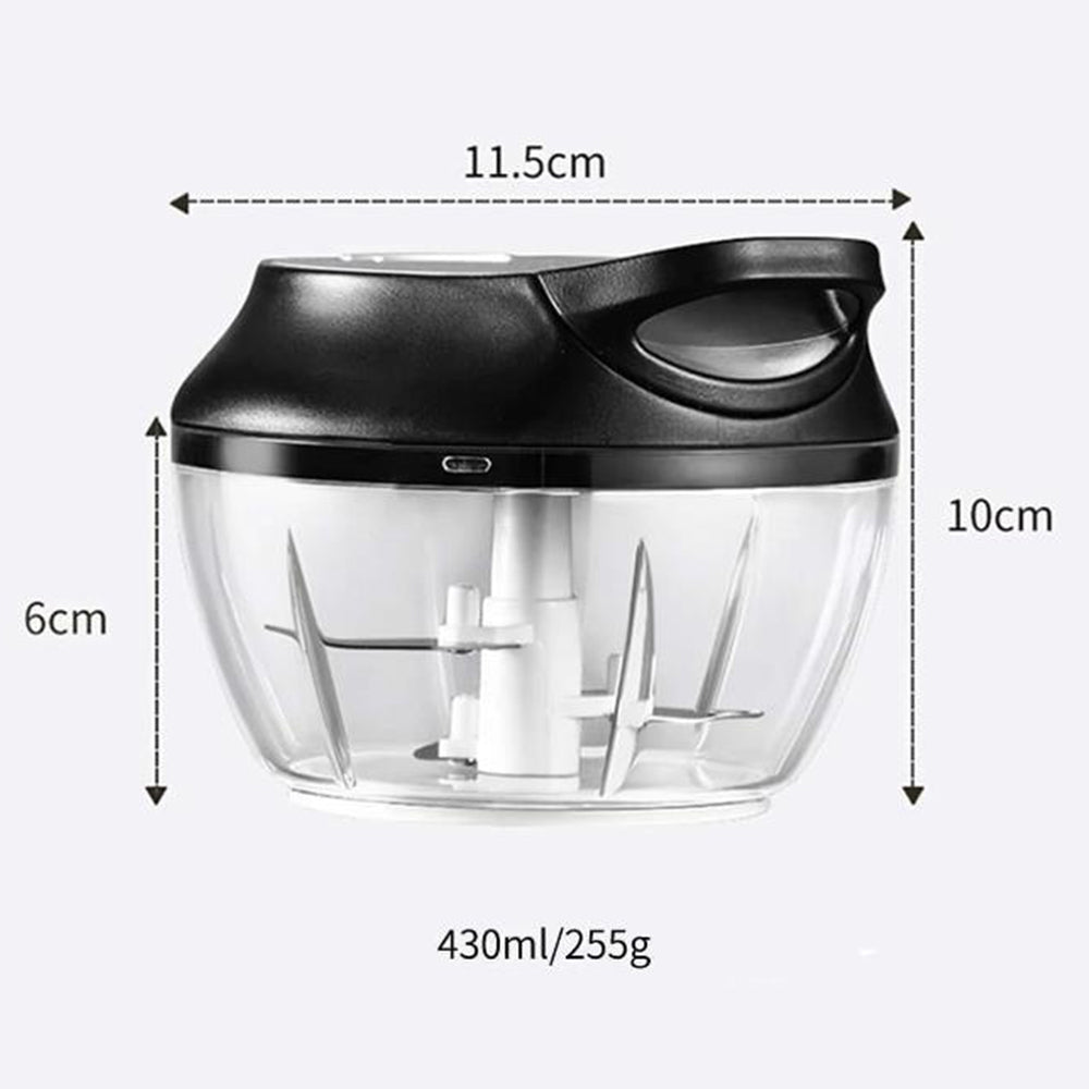 Pull String Manual Vegetable Fruit Slicer Mixer