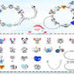 Stitch Inspired Charm Jewelry DIY Bracelets Set Christmas Advent Calendar