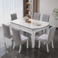4Pcs Stretch Dining Chair Cover Chair Slipcover Dining Chair Protector