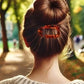 4-Piece Flat Hair Claw Clips Set for Women Strong Hold Styling