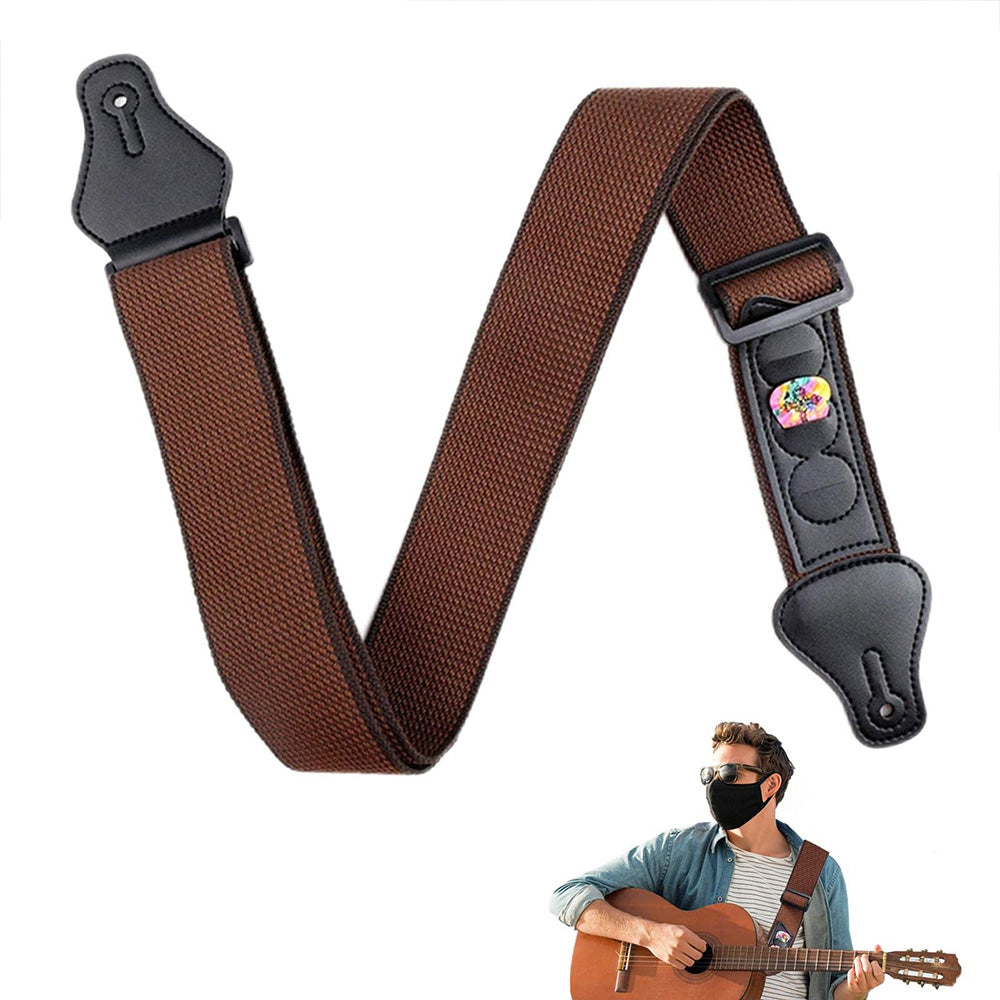 Guitar Strap for Acoustic Classic Electric and Bass Guitars