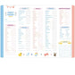 First Food Chart Baby First Food Checklist Baby First Food Tracker