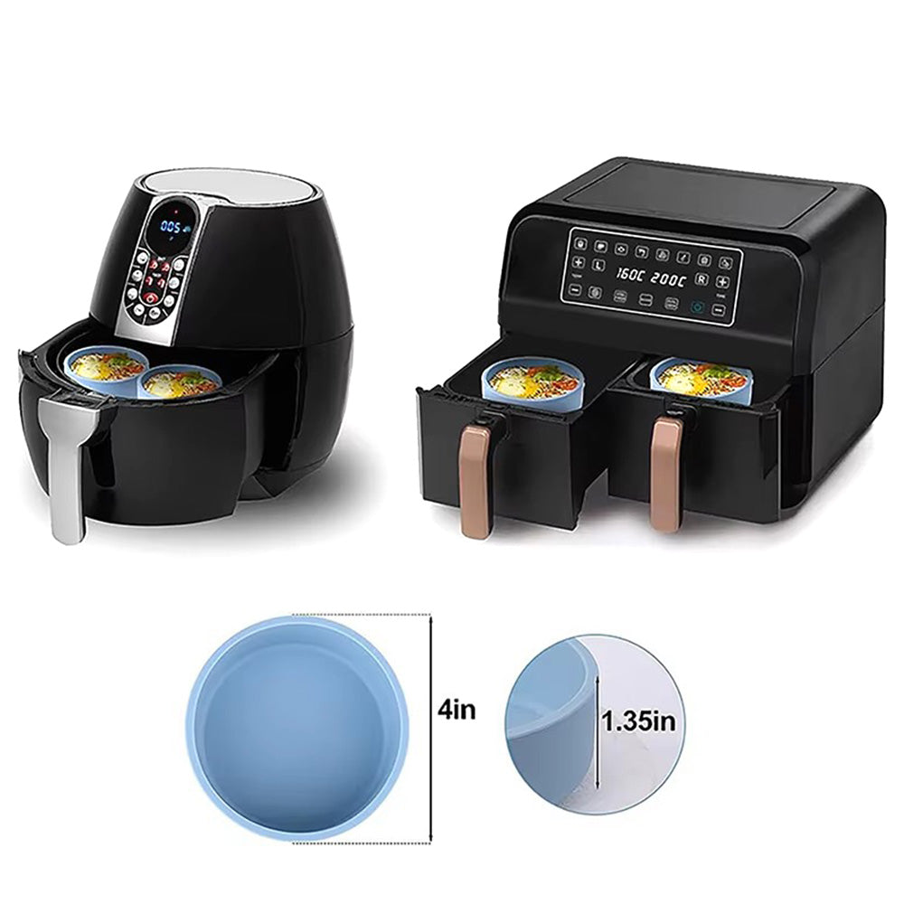 Air Fryer Egg Mould Steam Egg Bowl Muffins Cake Mold Baking Mold