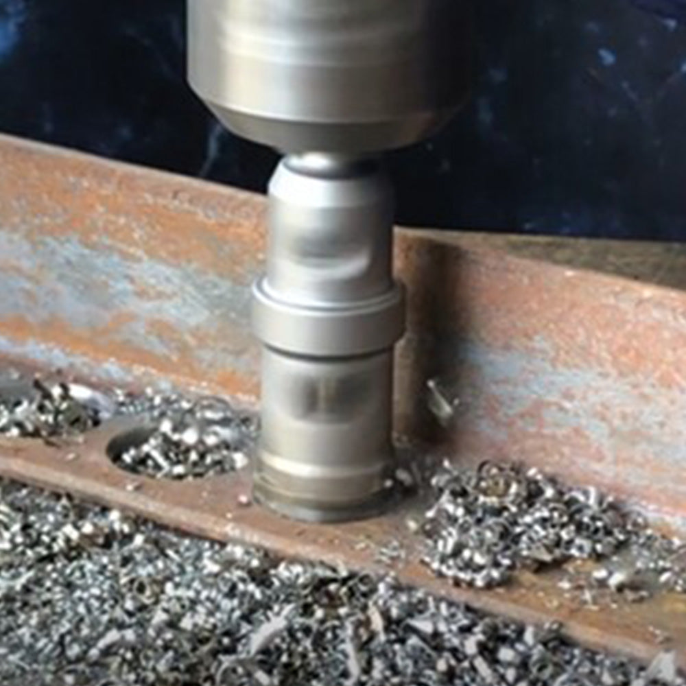 Carbide Hole Saw Drill Bit 10mm Shank for Stainless Steel Metal
