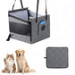 Foldable Water-resistant Dog Auto Seat Pad for Small and Medium Dogs