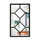 Self-adhesive Rectangular Acrylic Wall Mirror Window Sticker Decals-Rectangular