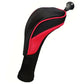 3Pcs Set Golf Club Head Cover for Woods and Driver with Interchangeable Tags 3 4 5 7 X
