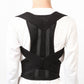 Back Posture Reminder Hook and Loop Shoulder Support Brace Belt