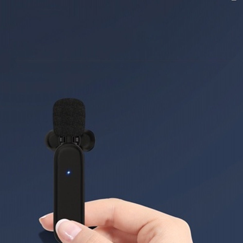2.4G Wireless Lavalier Microphone Mic For Android iPhone iPad