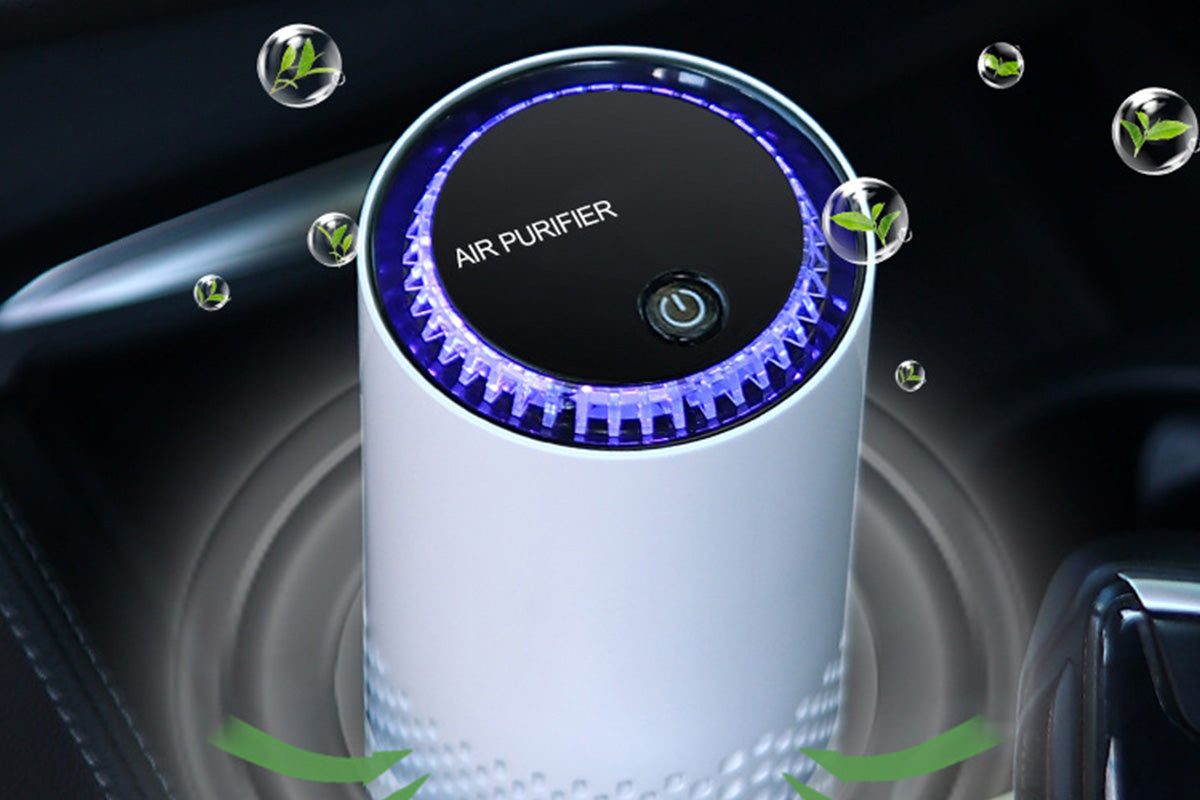 USB Freshener Air Purifiers With Colorful Lights For Car Pet Bedroom Office
