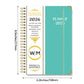2026 Planner Weekly Monthly A5 Daily Organizer January to December Calendar Notebook