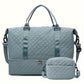 Travel Duffel Bag with Shoe Compartment