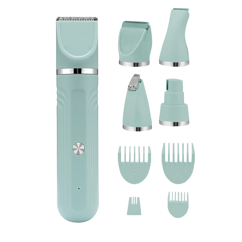 4-in-1 Dog Clipper Dog Grooming Kit with 4 Blade Heads
