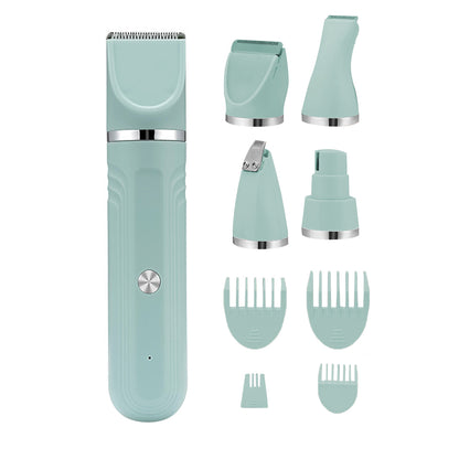 4-in-1 Dog Clipper Dog Grooming Kit with 4 Blade Heads