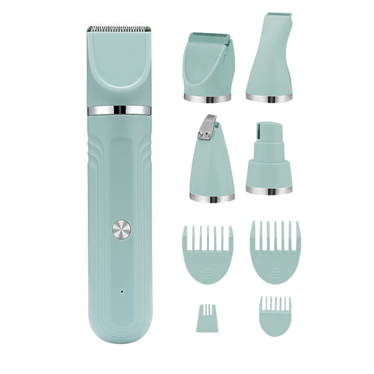 4-in-1 Dog Clipper Dog Grooming Kit with 4 Blade Heads