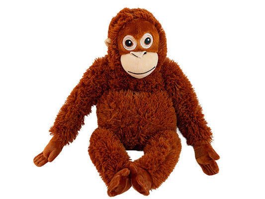 Monkey Plush Toy Orangutan Stuffed Animal Soft Cuddly Doll for Kids Adults