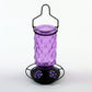 Stained Glass Hummingbird Feeder Wide Mouth Garden Decor