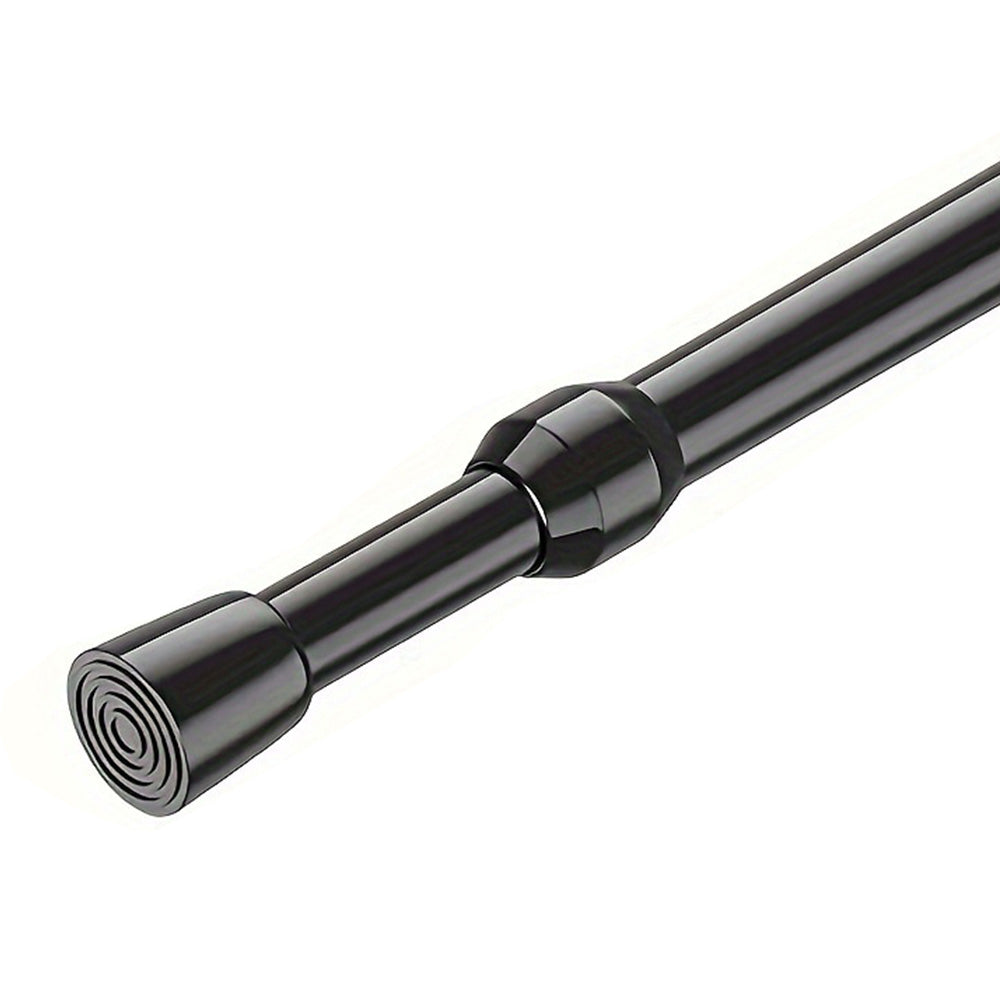 Rods for Window No Drilling Black Expandable Rods Adjustable Curtain Rod