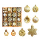 Christmas Ball Ornaments Christmas Tree Decoration-Platinum