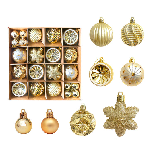 Christmas Ball Ornaments Christmas Tree Decoration-Platinum