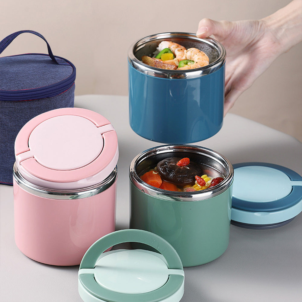 Stainless Steel Insulated Lunch Box Portable Food Container