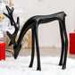 Christmas Reindeer Figurines Centerpieces Reindeer Decor for Coffee Table Fireplace