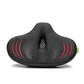 Comfortable Bike Saddle with Shock Absorption and Universal Adapter for Various Bikes