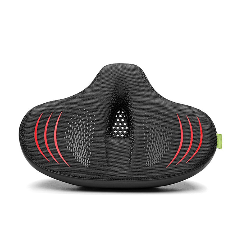Comfortable Bike Saddle with Shock Absorption and Universal Adapter for Various Bikes