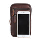 Leather Phone Pouch Crossbody Bag for Men
