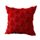 Christmas Pillow Covers 45x45cm Soft Plush Xmas Tree Throw Pillow Cases(No Insert)