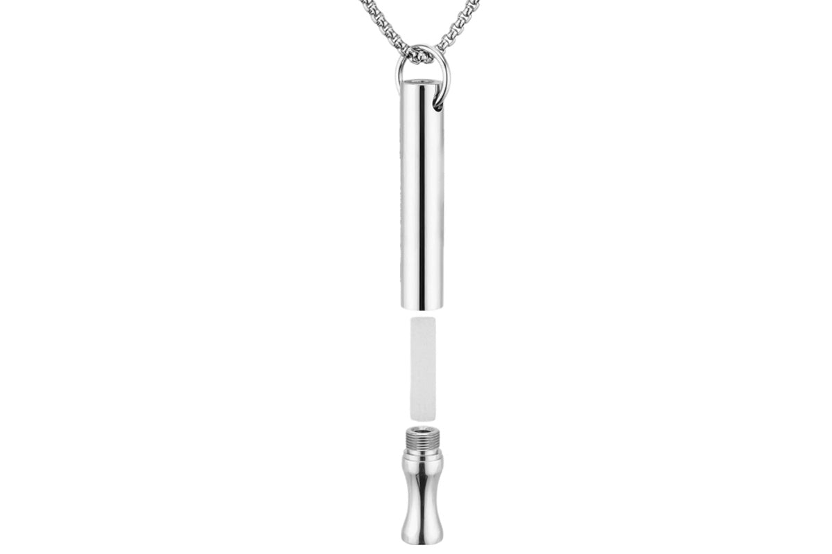 2-in-1 Mindfulness Breathing Necklace with Spinner