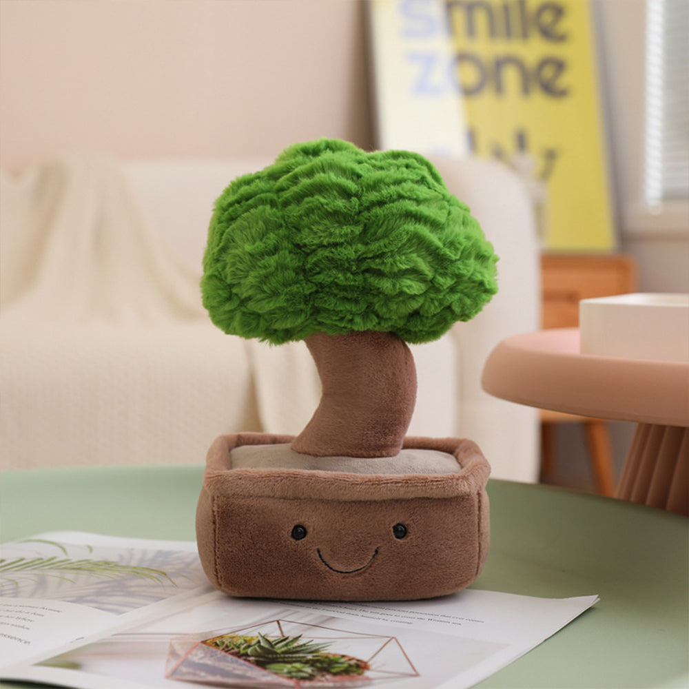 Potted Fortune Tree Plush Stuffed Toy