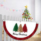 Merry Christmas Banner Flag Sign Xmas Outdoor Indoor Hanging Home Party Decor