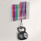 Acrylic Straw Holder Set with Labels and Adhesive