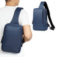 Chest Bag Sling Bag for Men with USB Charging Port