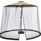 Patio Umbrella Mosquito Net Universal Canopy Umbrella Mosquito Netting