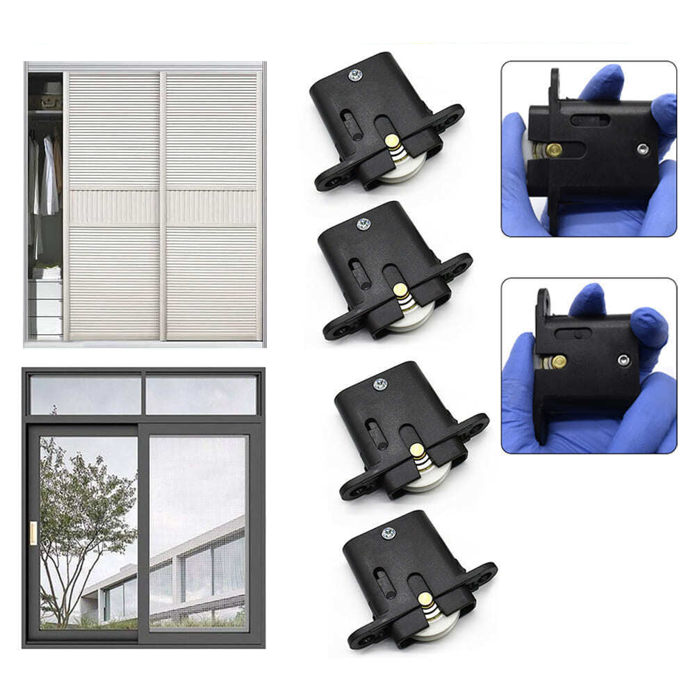 10Pcs Security Screen Sliding Door Roller Wheels Replacement