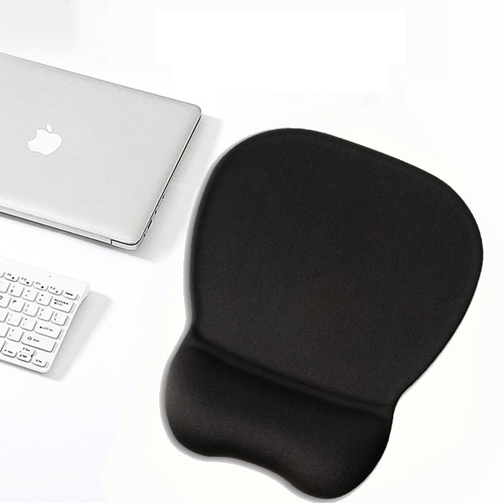 Ergonomic Mouse Pad with Silicone Wrist Rest for Wrist Comfort