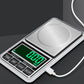 2Pcs Stainless Steel Mini Pocket Digital Scale 500g/0.1g Portable Pocket Electronic Scale