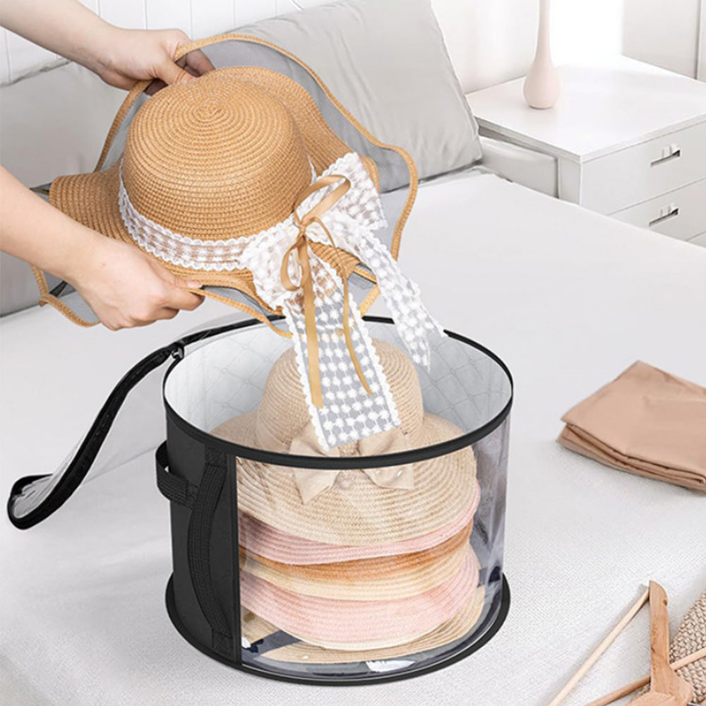 Oversized Hat Storage Bag Wide Brims Hat Case for Women Closet