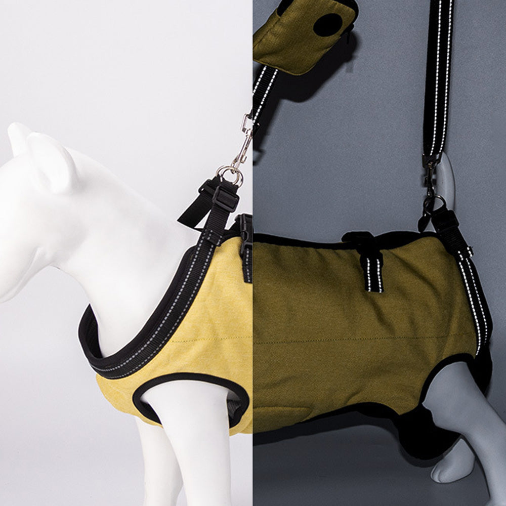 Pet Sling Carrier Bag Dog Puppy Lift Harness Vest Travel Tote Shoulder Bag