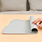 Thick Silicone Non Slip Pet Feeding Mat with Raised Spill Edge
