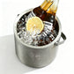 3.0L Stainless Steel Ice Bucket Bar Bucket for Wine Beer Champagne